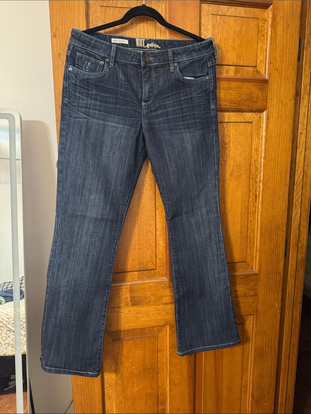 Kut from the Kloth Dark Wash Bootcut Jeans